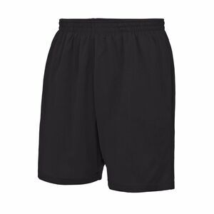 AWDis Just Cool Childrens/Kids Sports Shorts / Jet Black